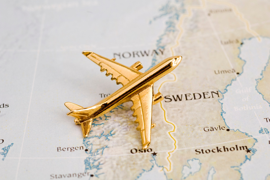 Plane Over Sweden